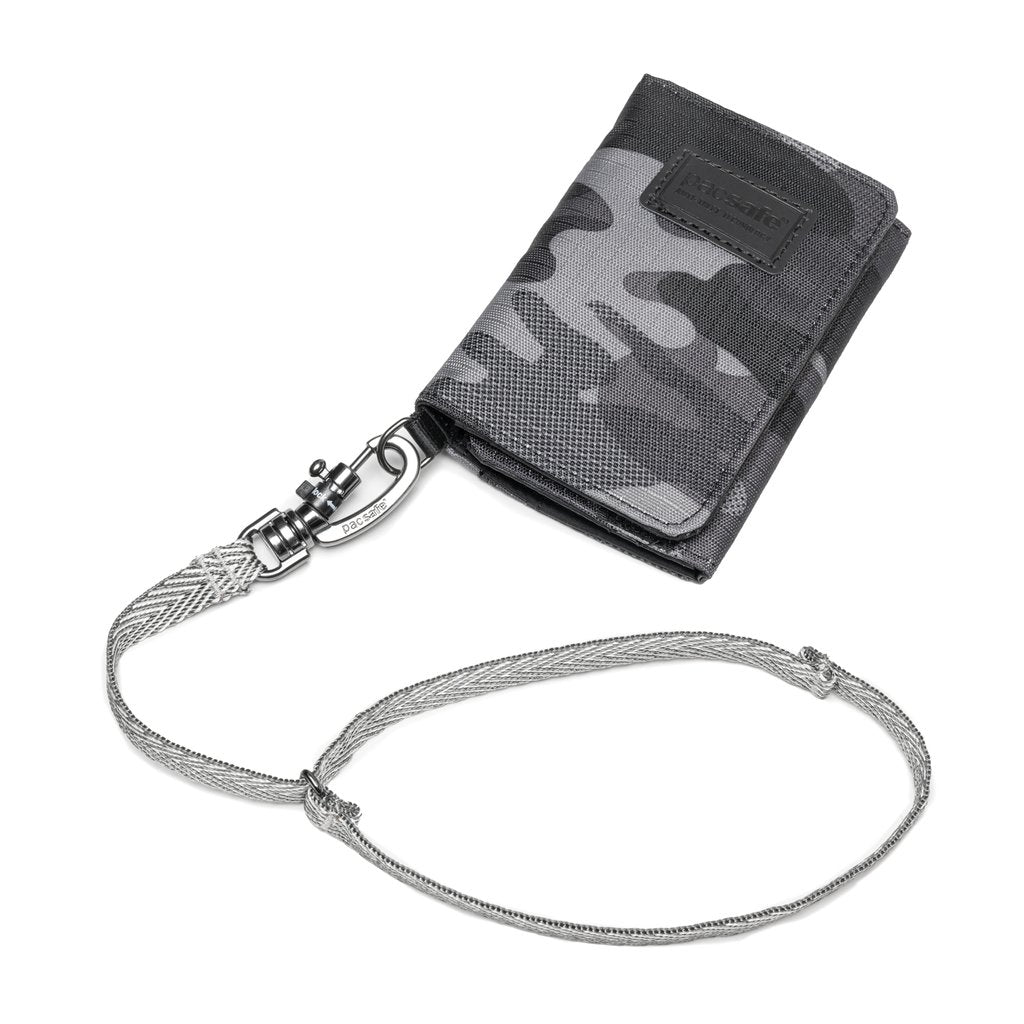 Pacsafe lommebokstropp Gray kuttesikker