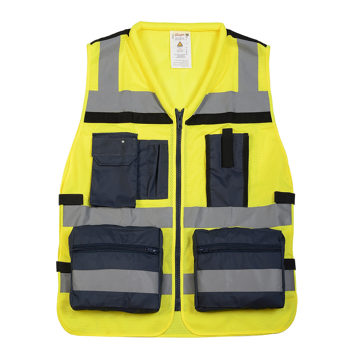 Shugon Hi-Safe Hi-Vis mesh arbeidsvest oransje L