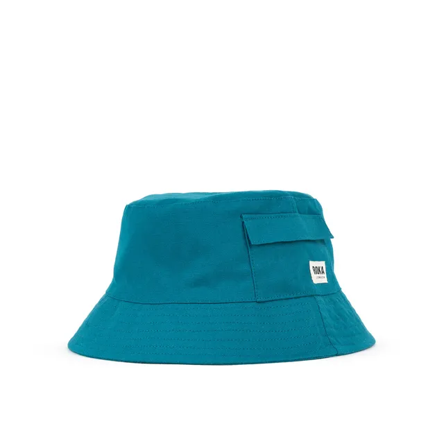 Roka London Hatfield bøttehatt teal UPF50+