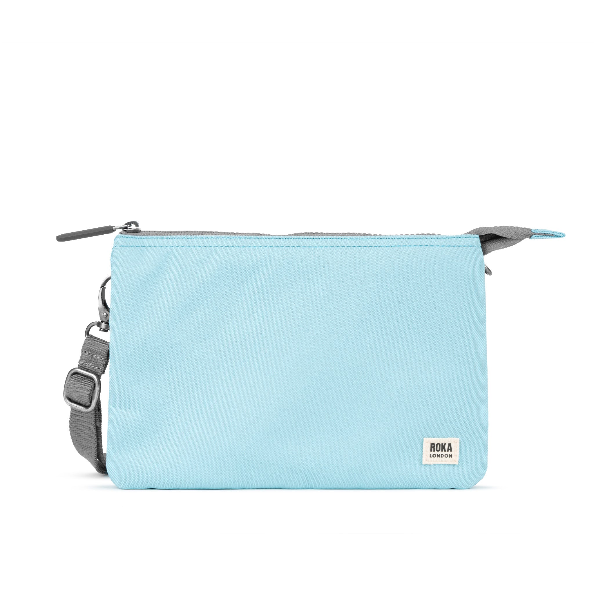 Roka London Carnaby XL crossbody veske Ice vannavstøtende