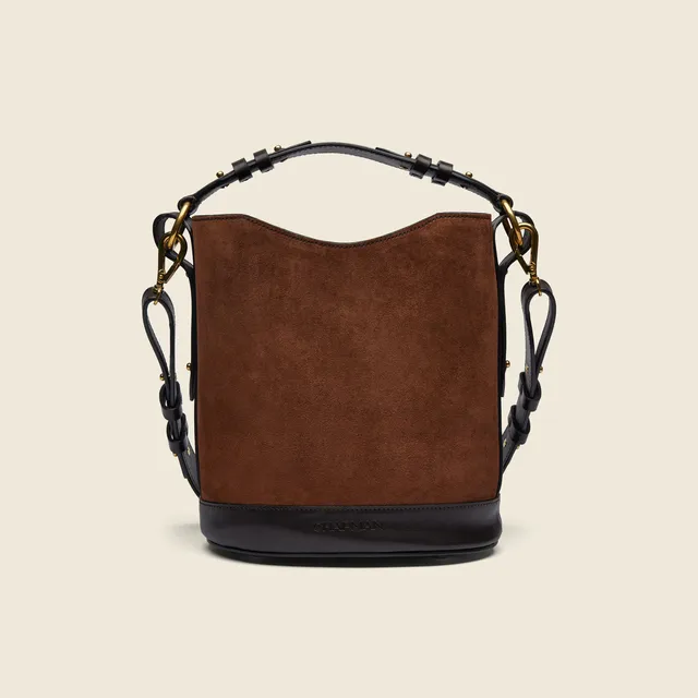 Chapman Madeleine Bucket Bag veske svart semsket