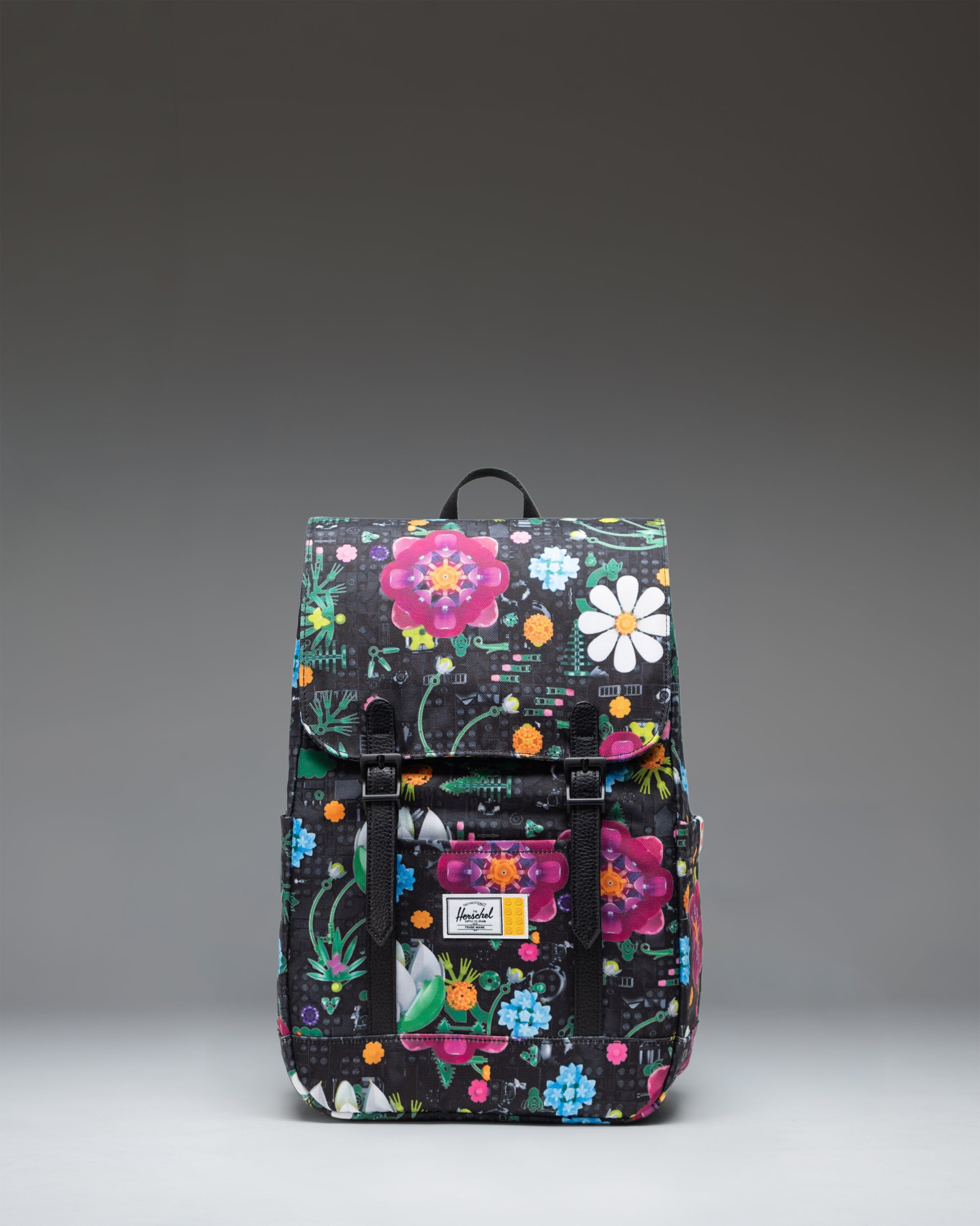 Herschel Retreat Small ryggsekk LEGO floral blk 14L