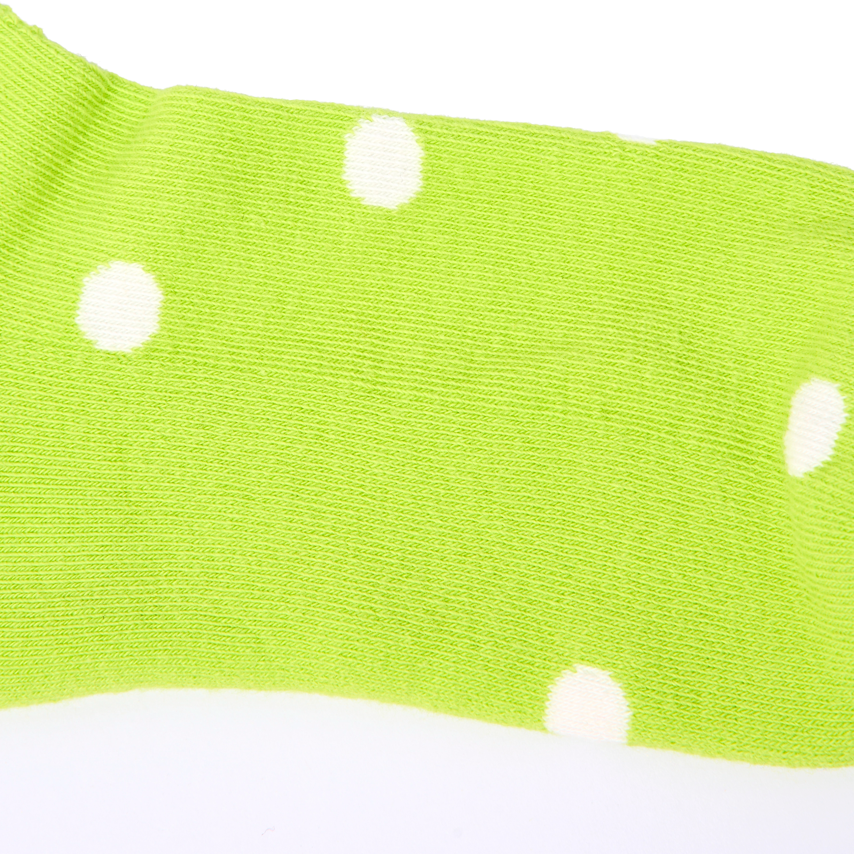 Roka London Wembley ankelsokker lime dot dame UK 3-8