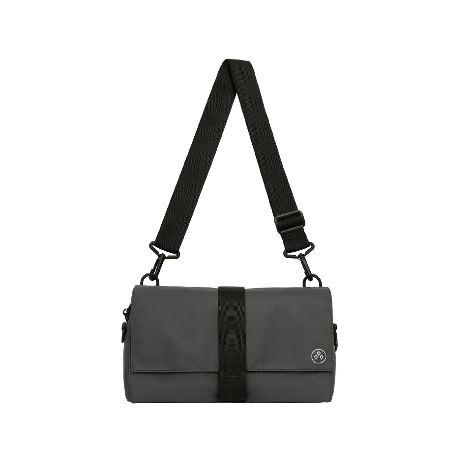 KIWEE Triangle Sling skulderveske Mineral Grey 3L vannavvisende