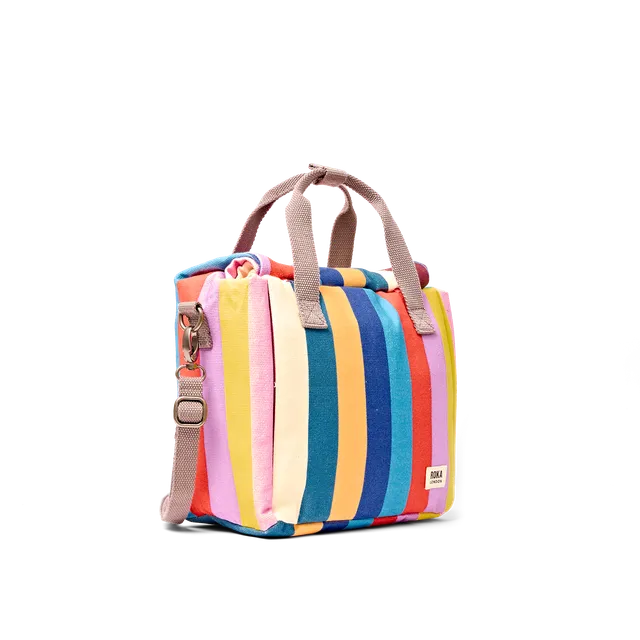 Roka Hampstead Lunch Bag matveske isolert Wide Stripe Multi