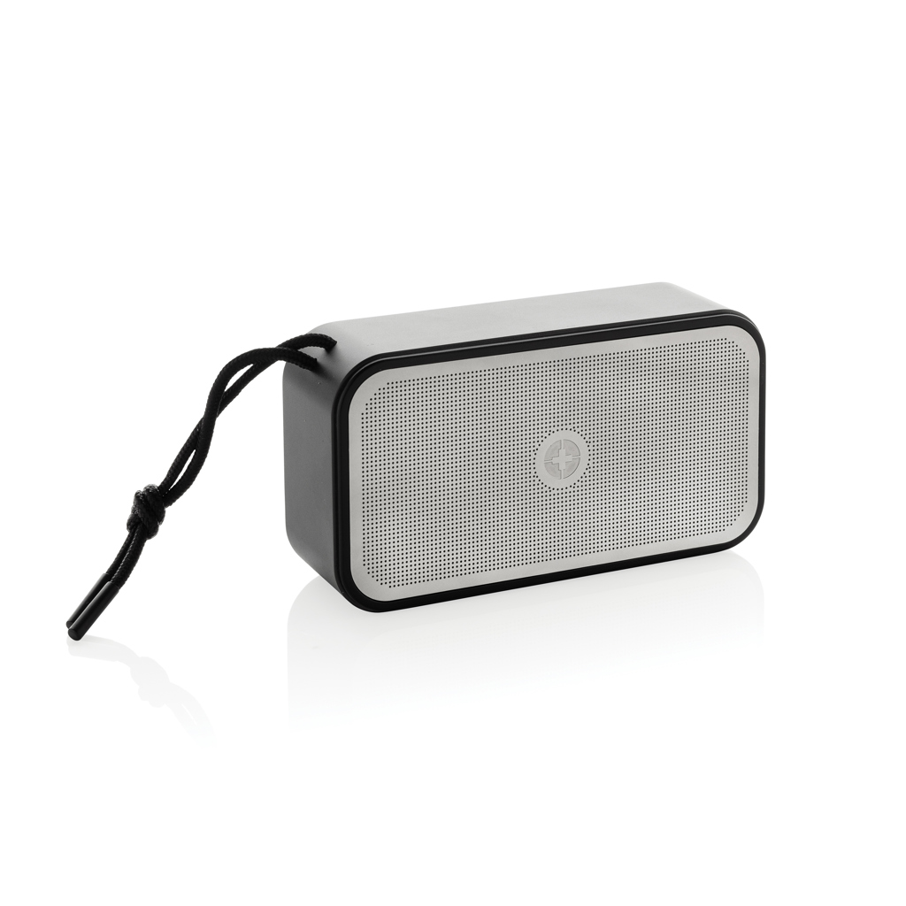 Swiss Peak RCS 10W bluetooth-høyttaler grå aluminium