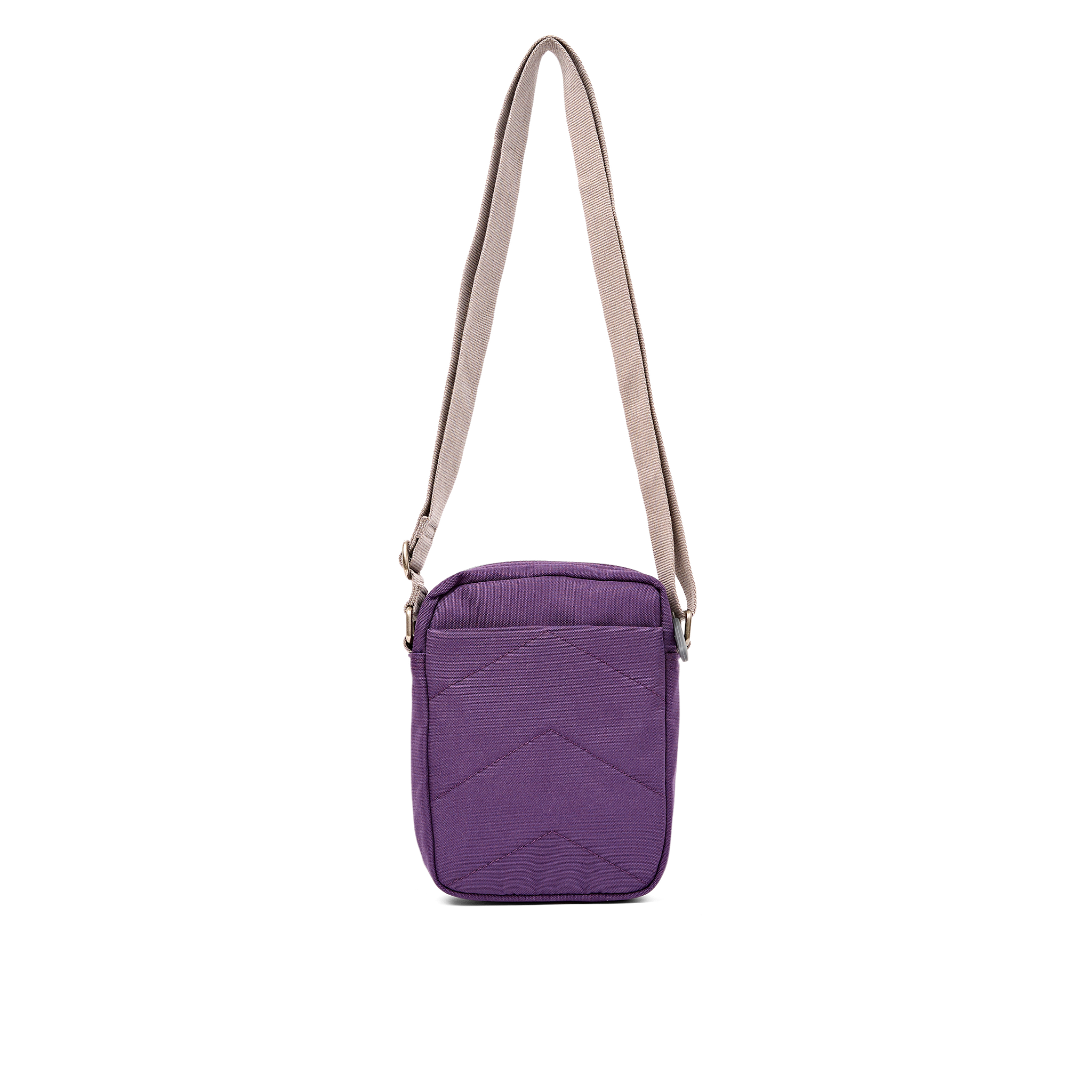 Roka London Bond Pocket crossbody-veske Small Deep Grape værbestandig