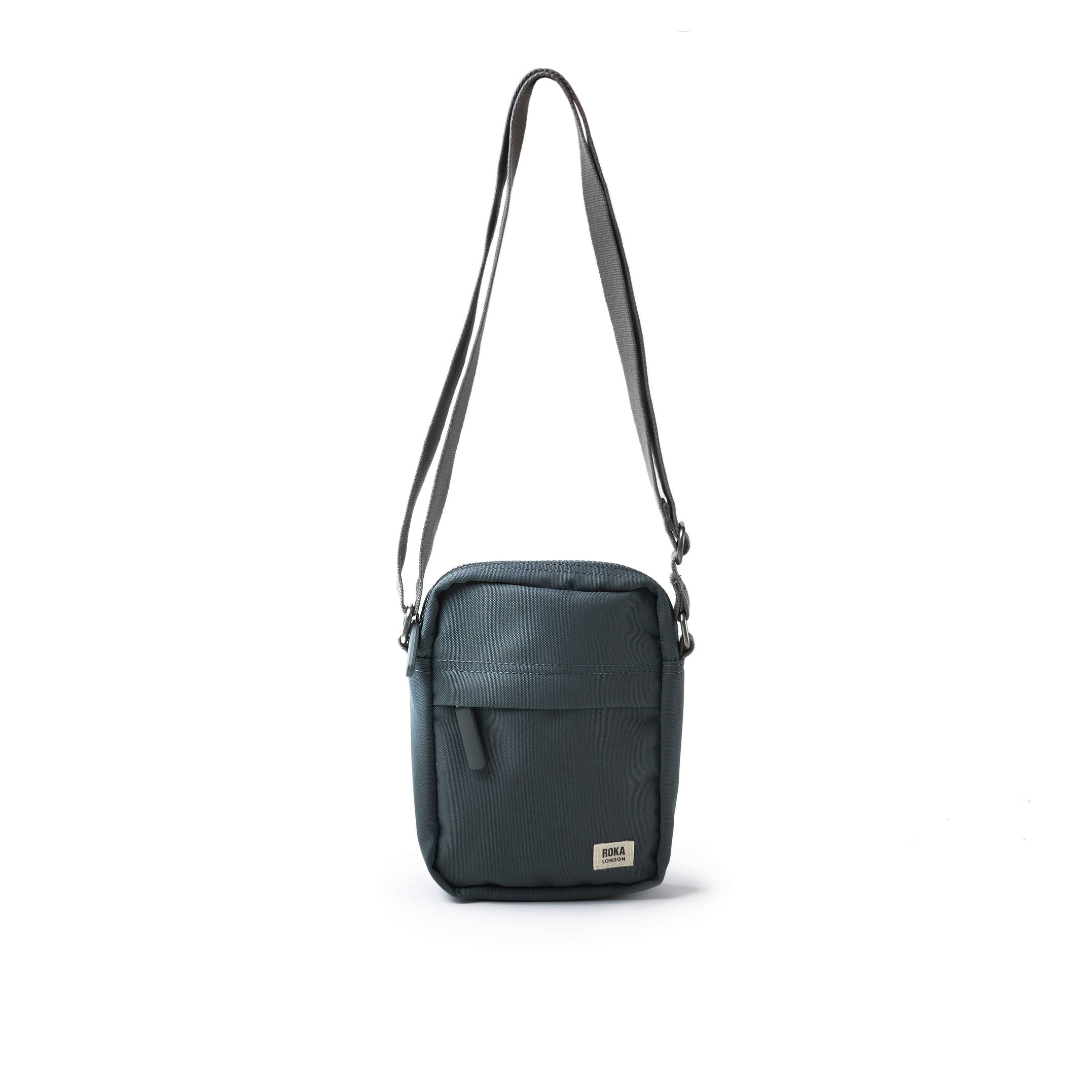Roka London Bond Pocket crossbody smoke 1,5 liter
