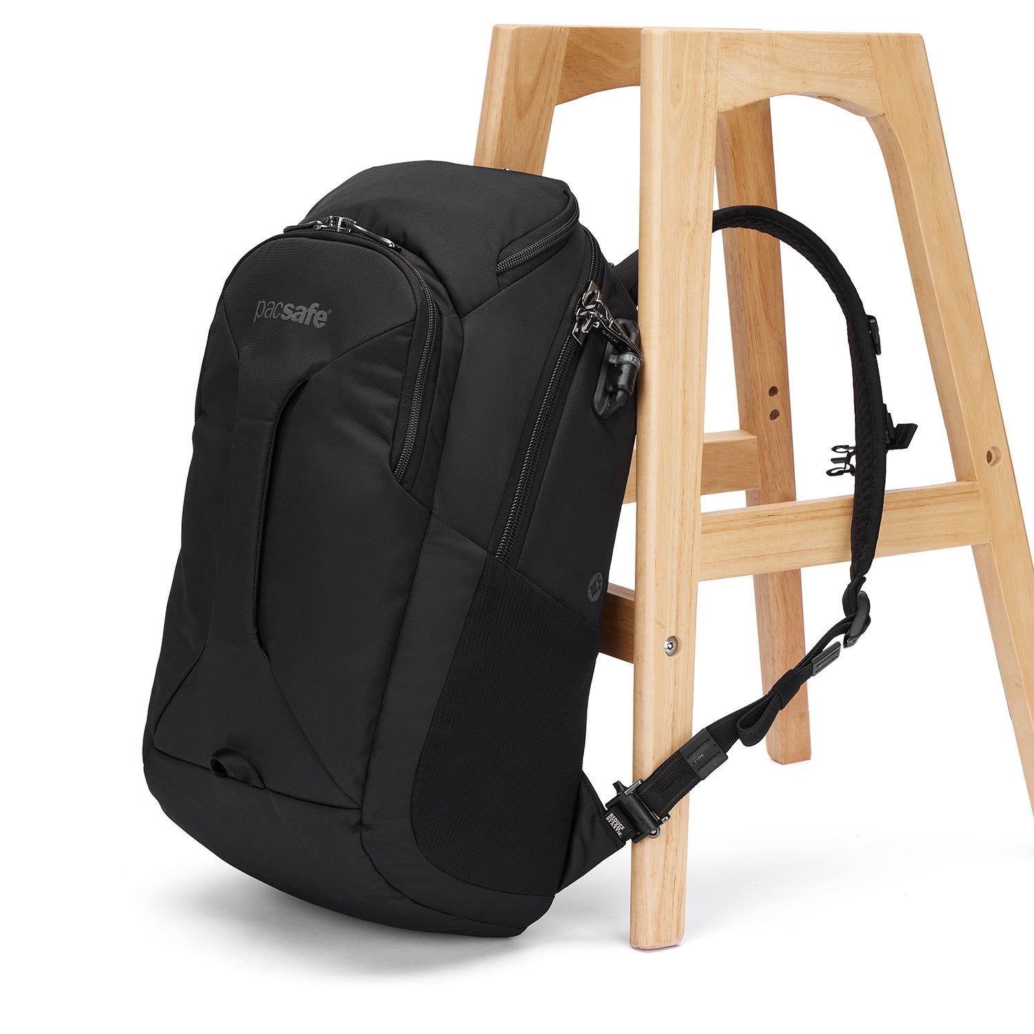 Pacsafe EXP 28L ryggsekk Black tyverisikker 28 liter