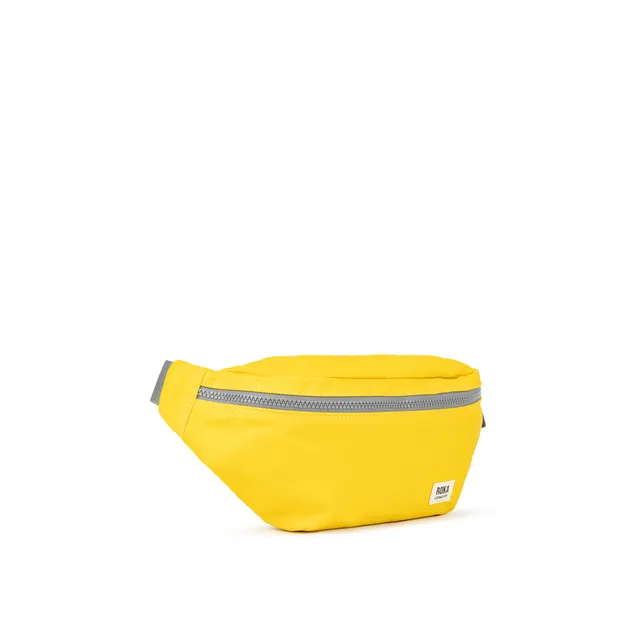 Roka London Jubilee Bag rumpetaske mustard 3,2 liter