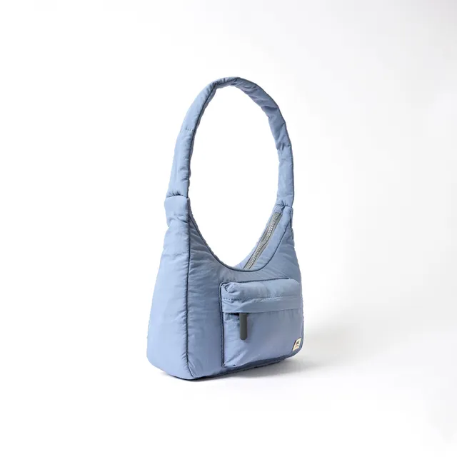 Roka London Belsize håndveske Retro Blue small vattert