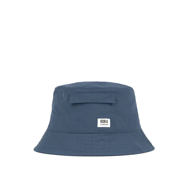 Roka London Bedford Hat bøttehatt deep blue vanntett