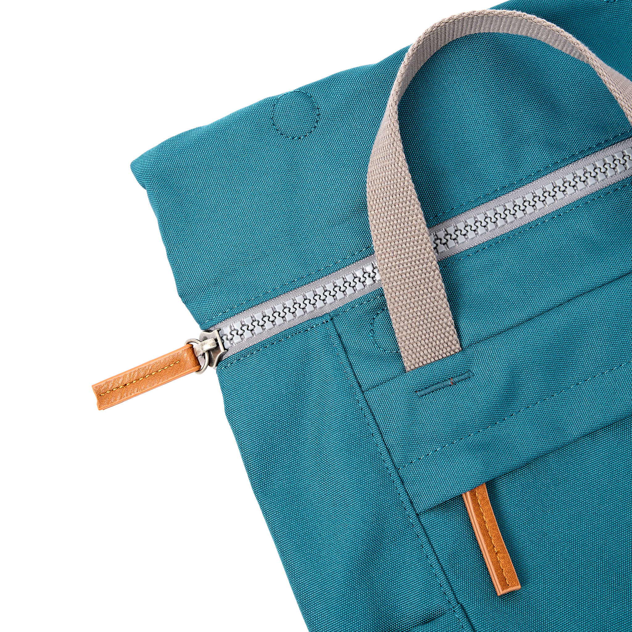 Roka London Finchley ryggsekk Deep Teal rulltopp