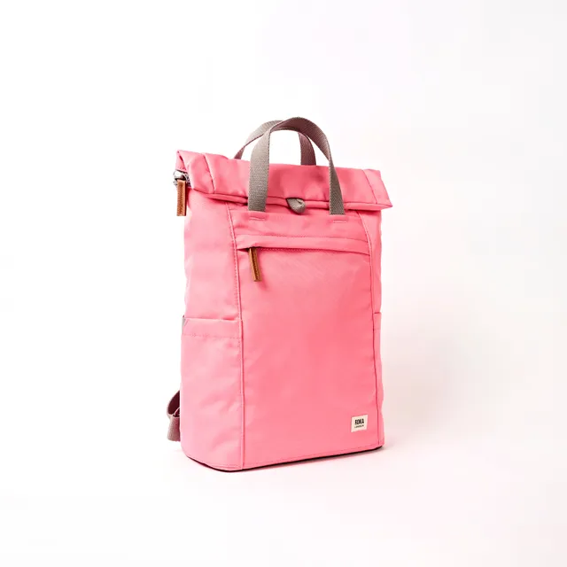 Roka London Finchley Medium ryggsekk Pink Lemonade 15" PC