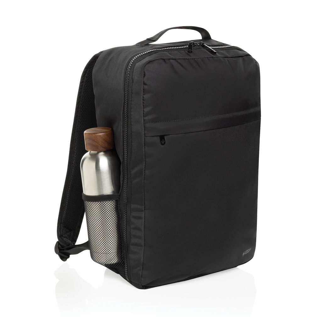 Swiss Peak Aware Essential ryggsekk 15,6" svart RPET