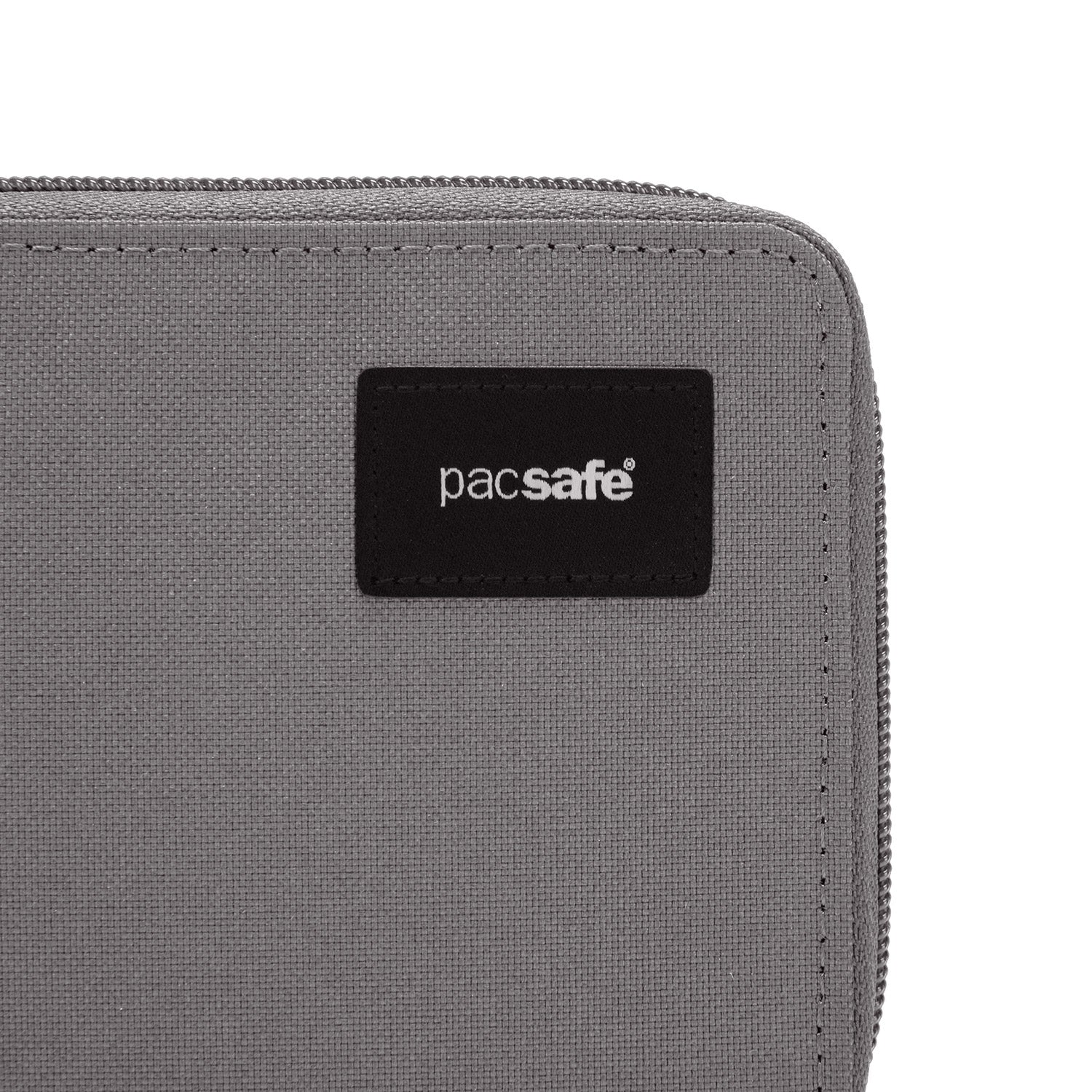 Pacsafe RFIDsafe zip around lommebok svart RFID-sperre