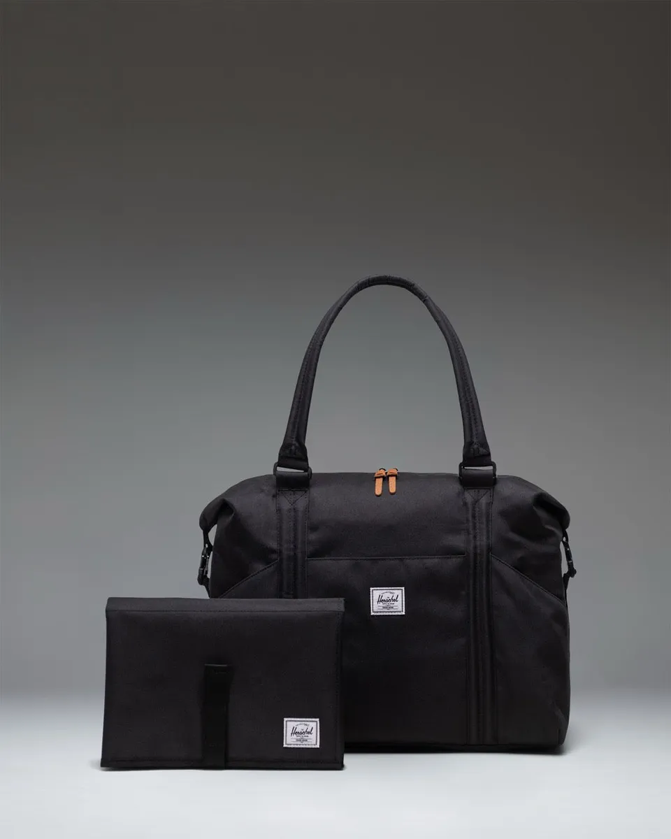Herschel Strand Duffle stellebag svart slitesterk