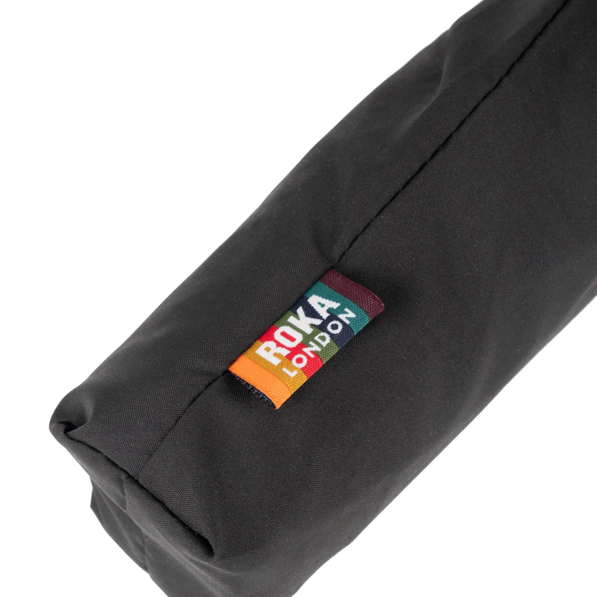 Roka London Waterloo paraply Medium Bright Rainbow storm