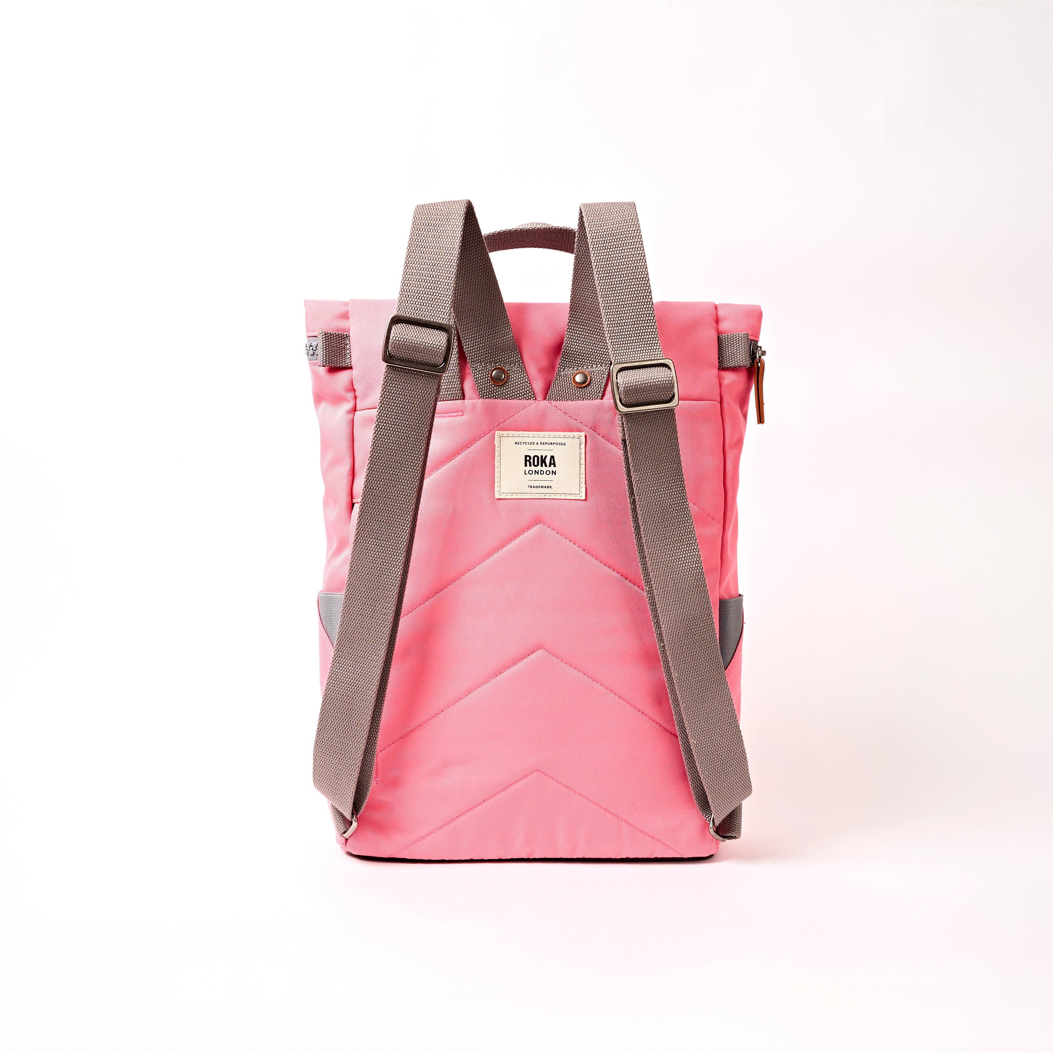 Roka London Finchley Medium ryggsekk Pink Lemonade 15" PC