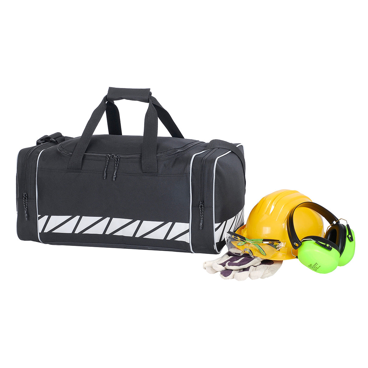 Shugon Inverness sportsbag svart med refleks