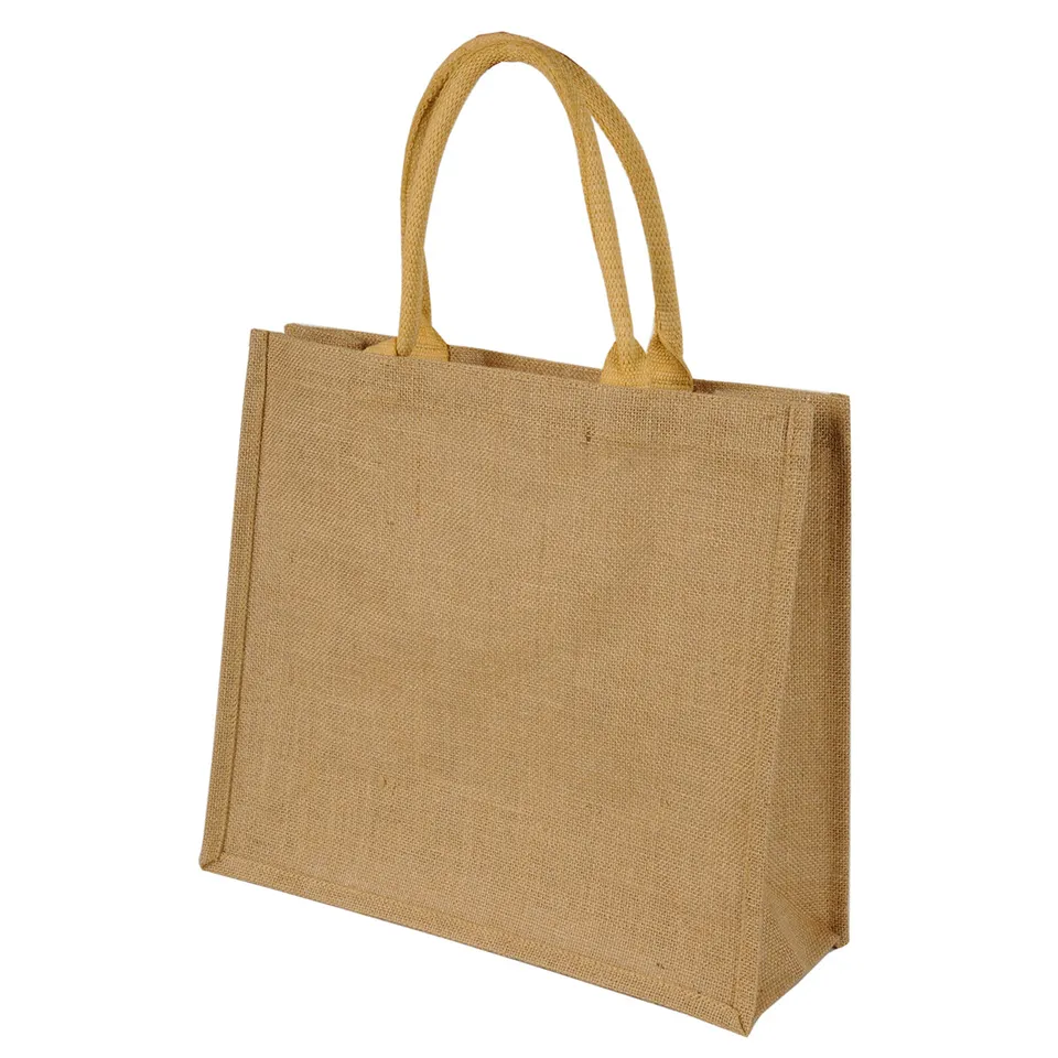Shugon Chennai 1107 shopper natur i jute med korte håndtak