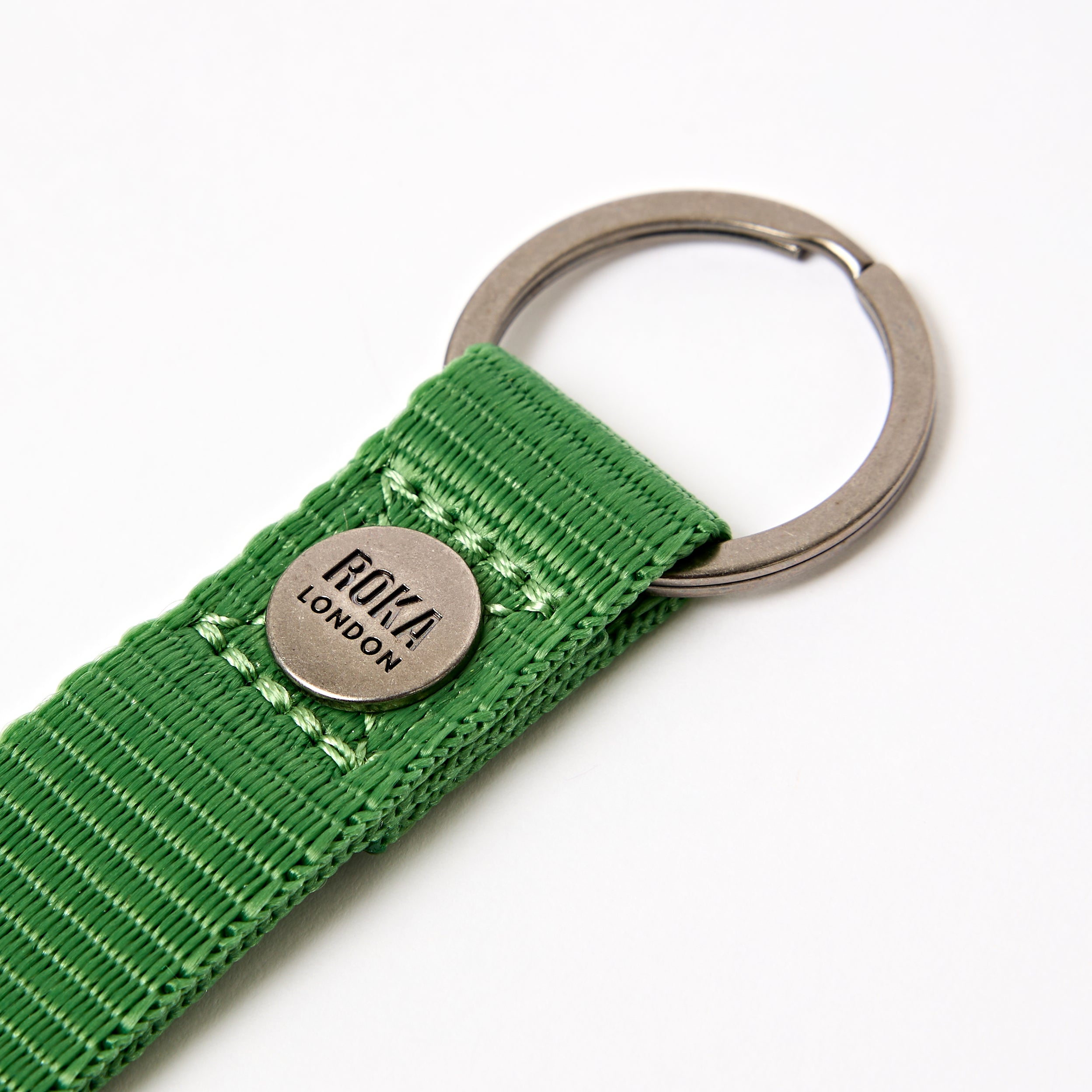 Roka London Portland nøkkelring Online Lime one size taslon