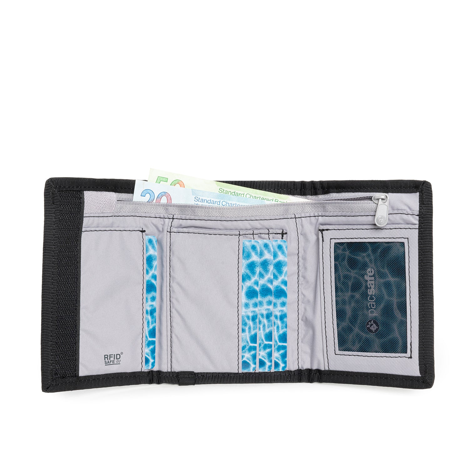 Pacsafe RFIDsafe Z50 lommebok trifold svart