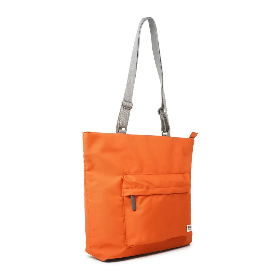 Roka London Trafalgar Medium tote-veske pumpkin 19,5 liter