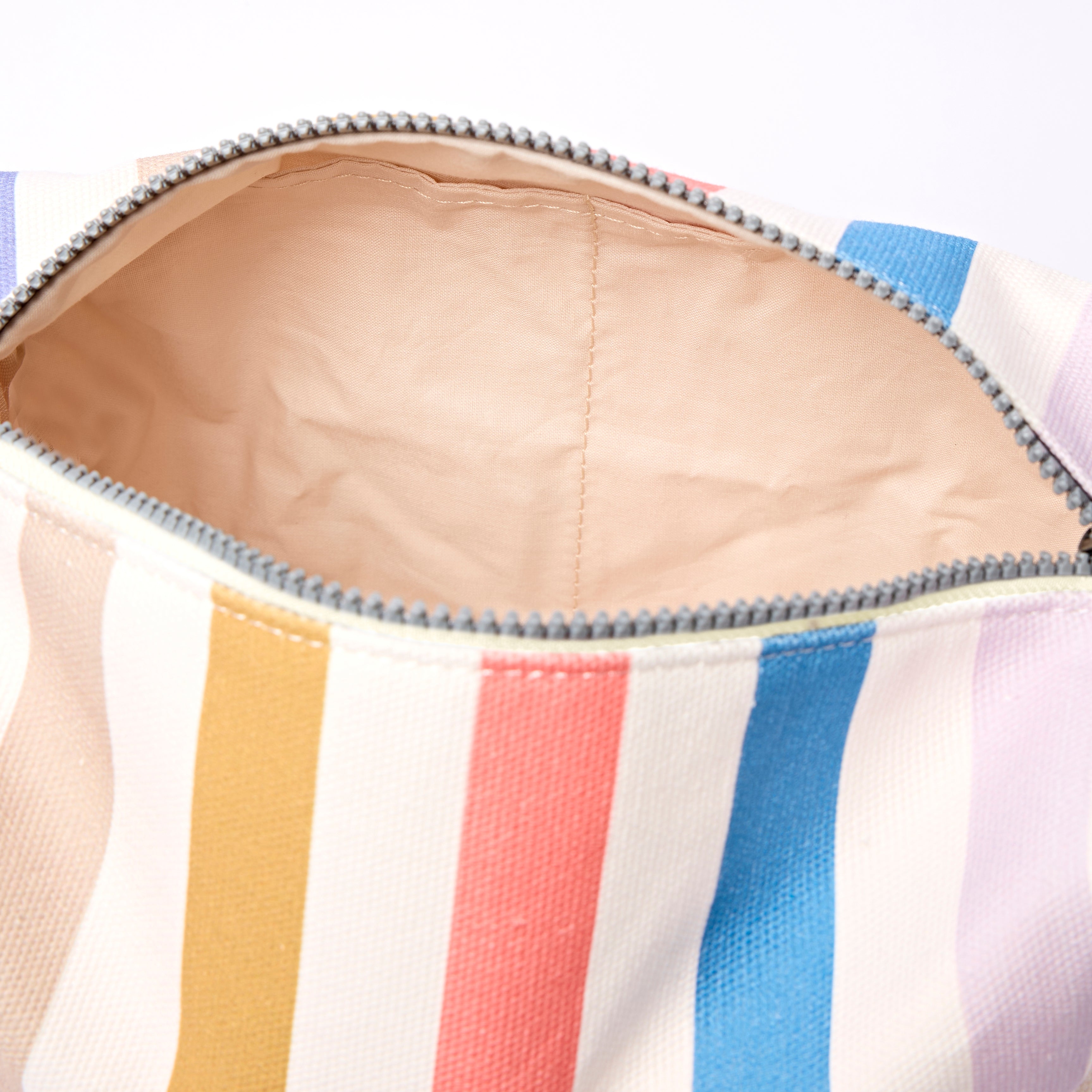 Roka London Maygrove toalettmappe pastel stripe small 4,8 L