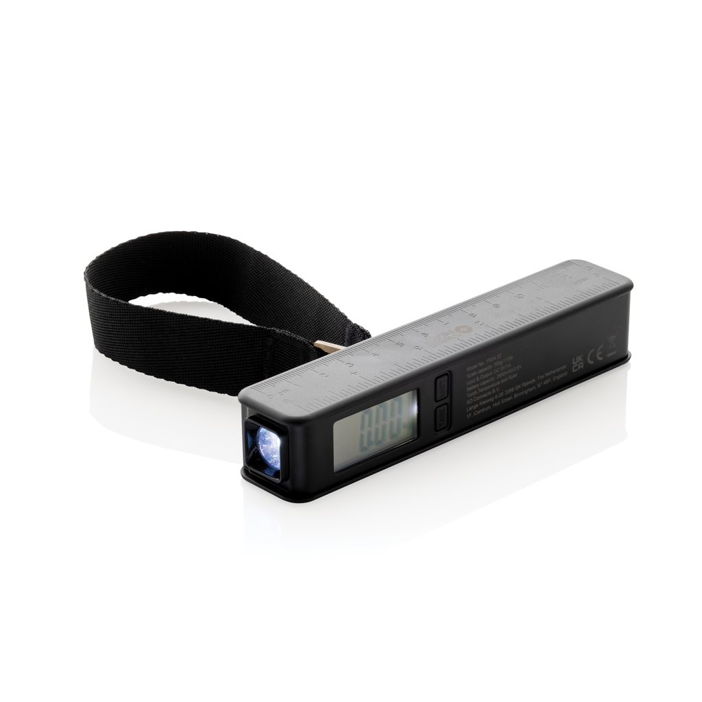 Swiss Peak 5-i-1 bagasjevekt powerbank svart 2600mAh
