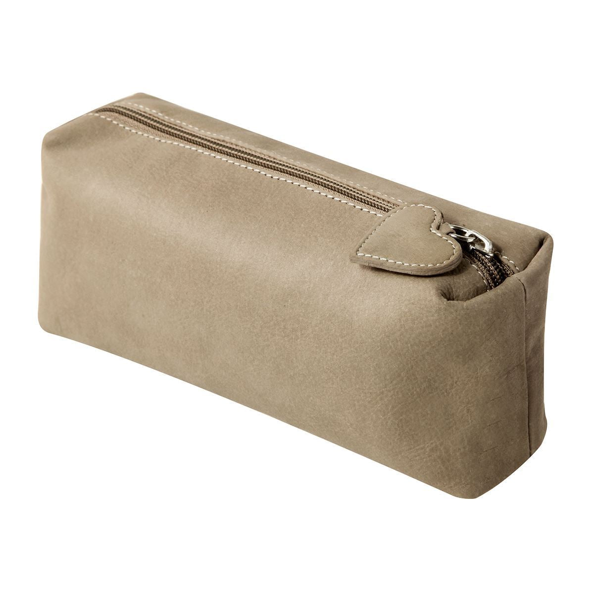 Shugon Cosmetics toalettmappe skinn camel