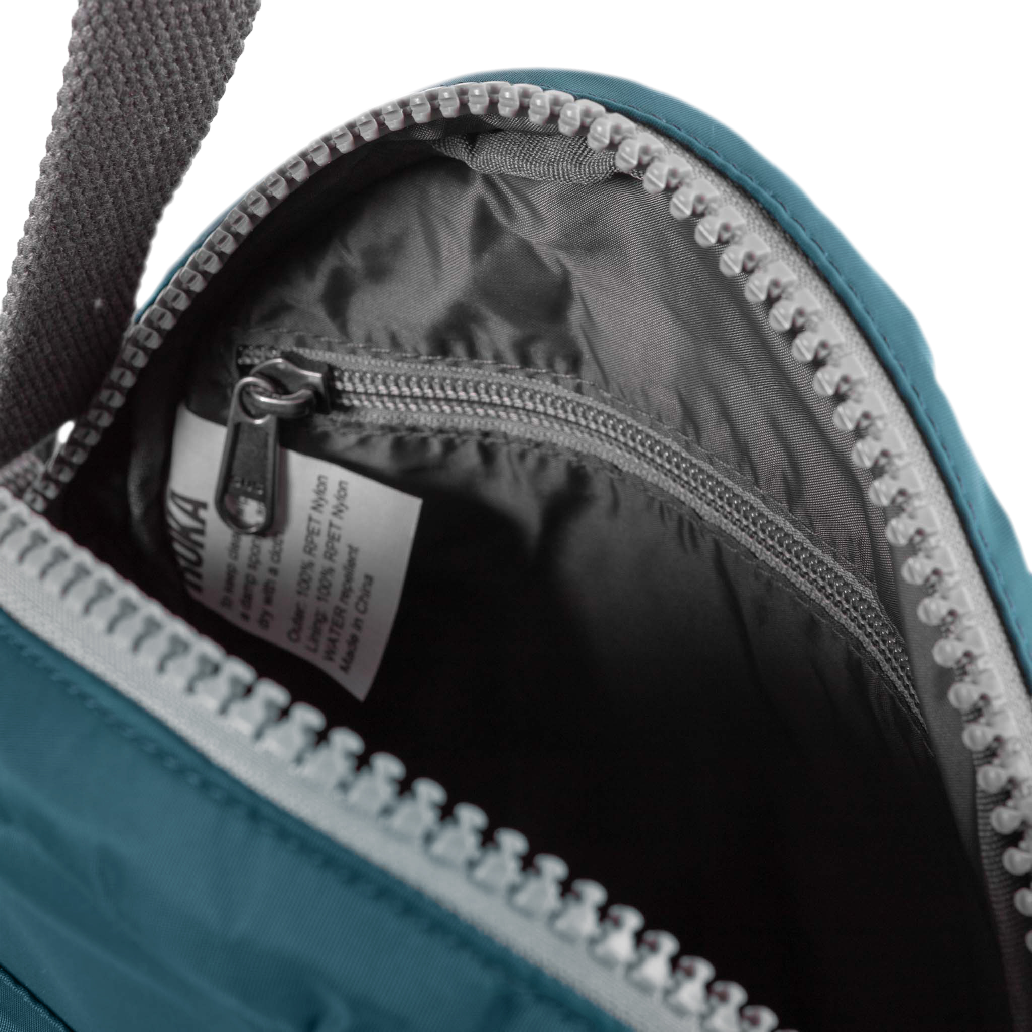 Roka London Paddington crossbody veske teal small 4,1 liter