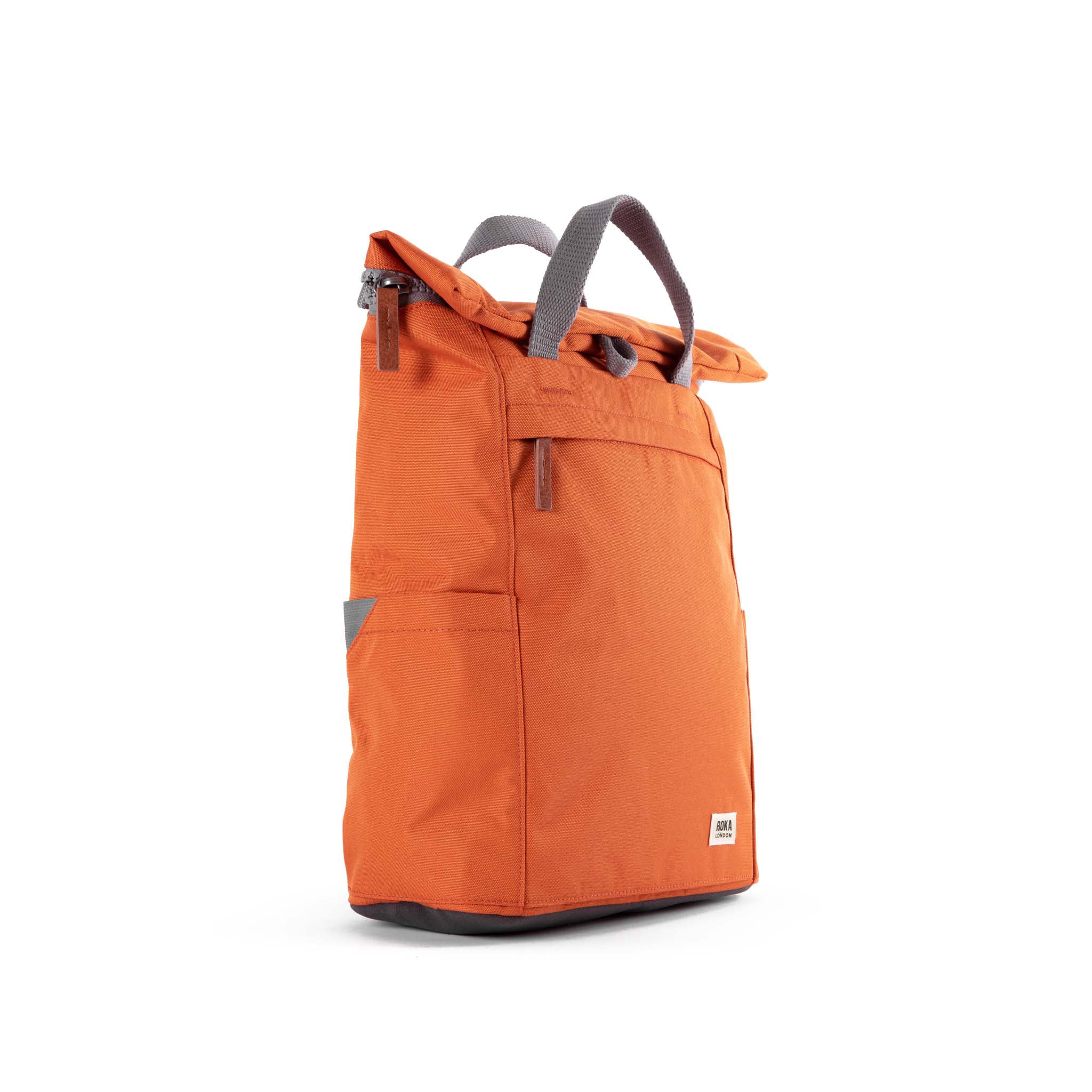 Roka London Finchley sekk small oransje rulletopp