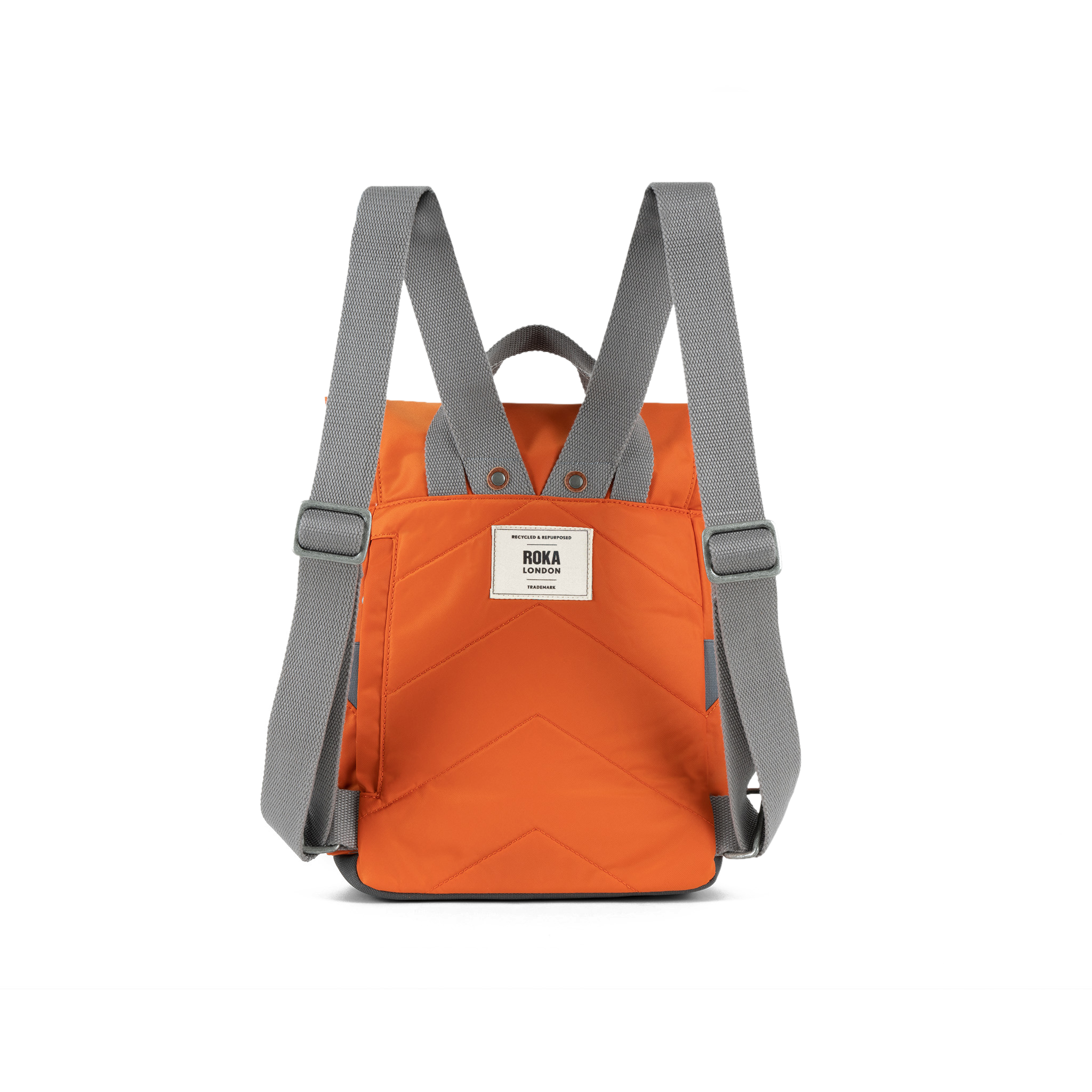 Roka London Canfield Burnt Orange ryggsekk small 9,8 l