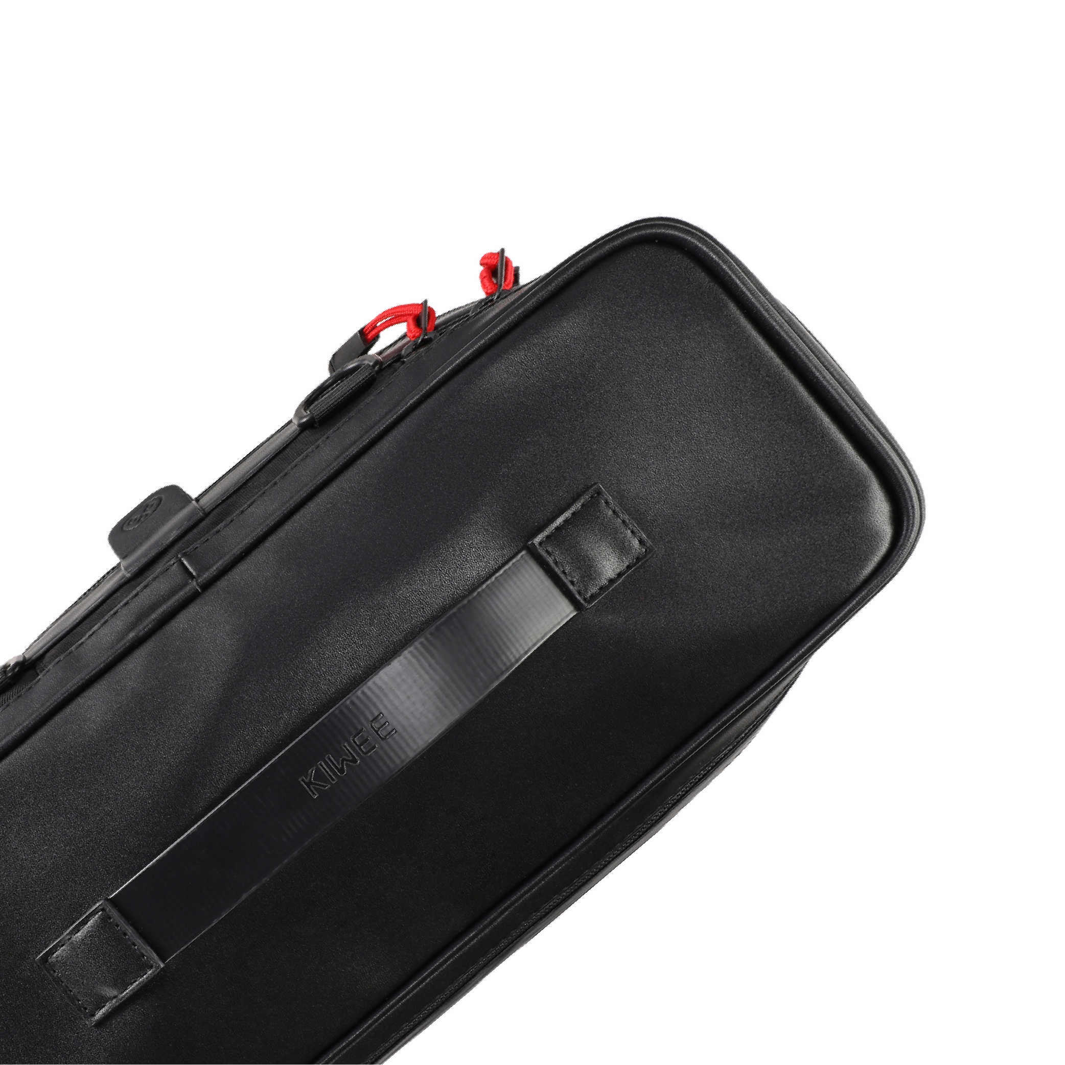 KIWEE Sandwich ryggsekk svart 15L utvidbar laptop