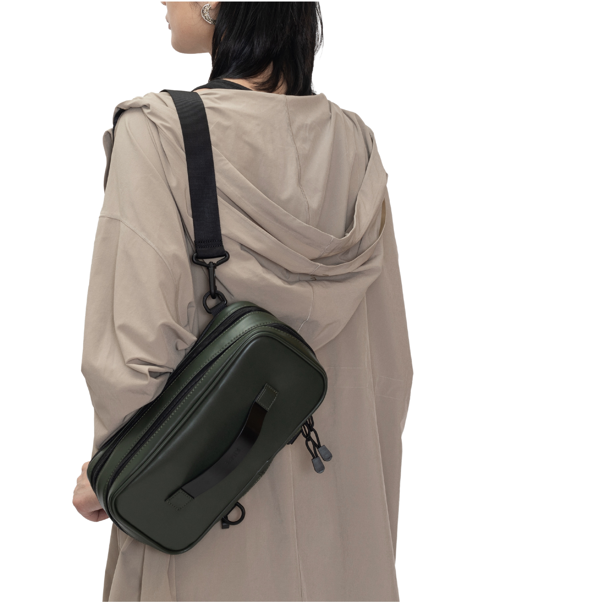 KIWEE Sandwich Backpack ryggsekk 15 L khaki