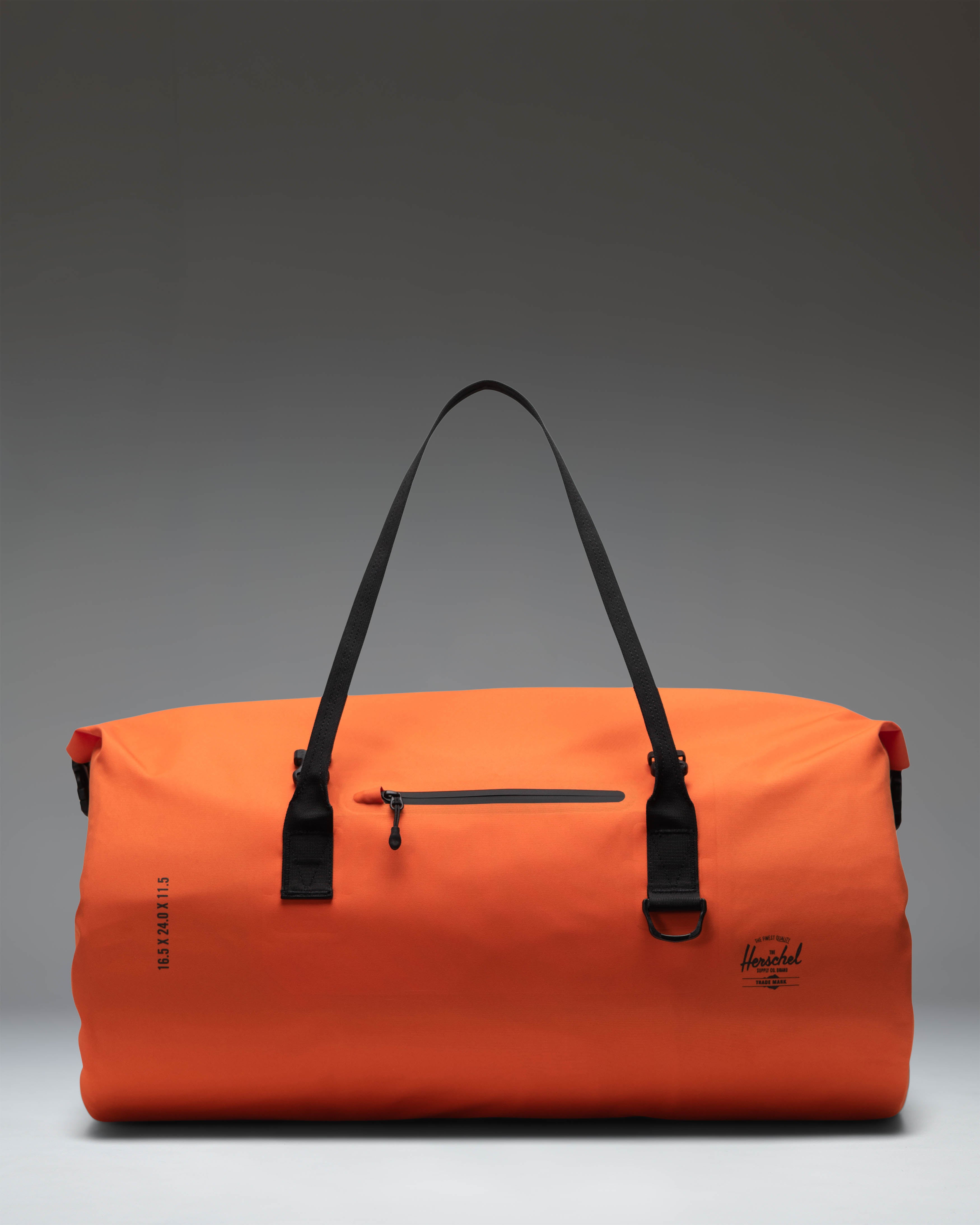 Herschel Dry Bag Duffle 55L vanntett bag svart 55 liter