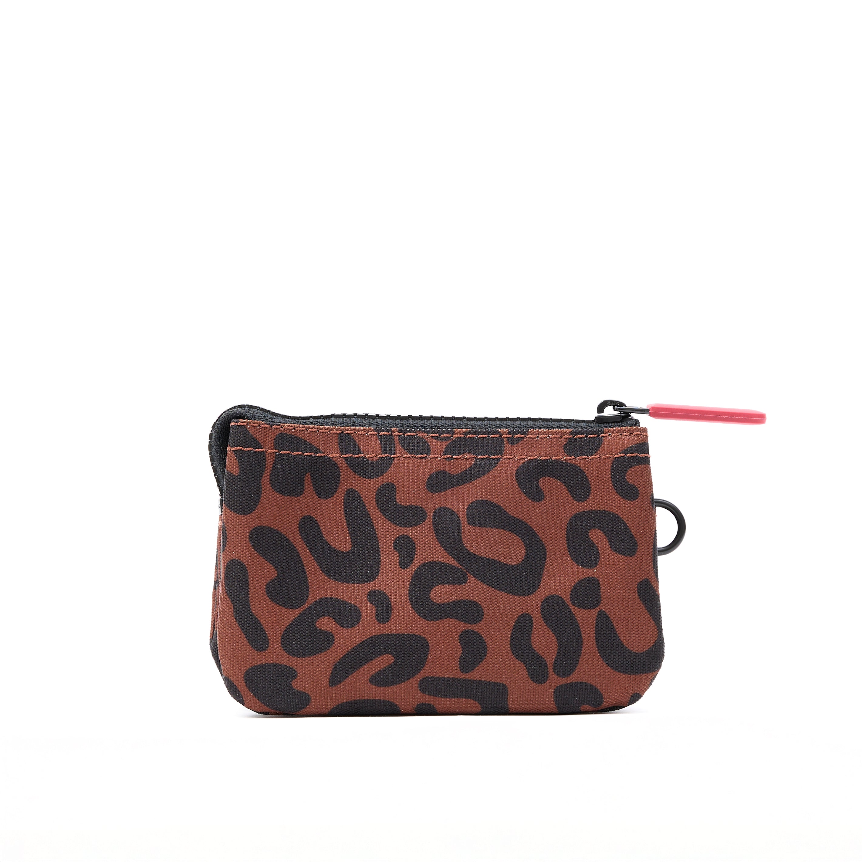 Roka London Carnaby lommebok small scarlet leopard vanntett