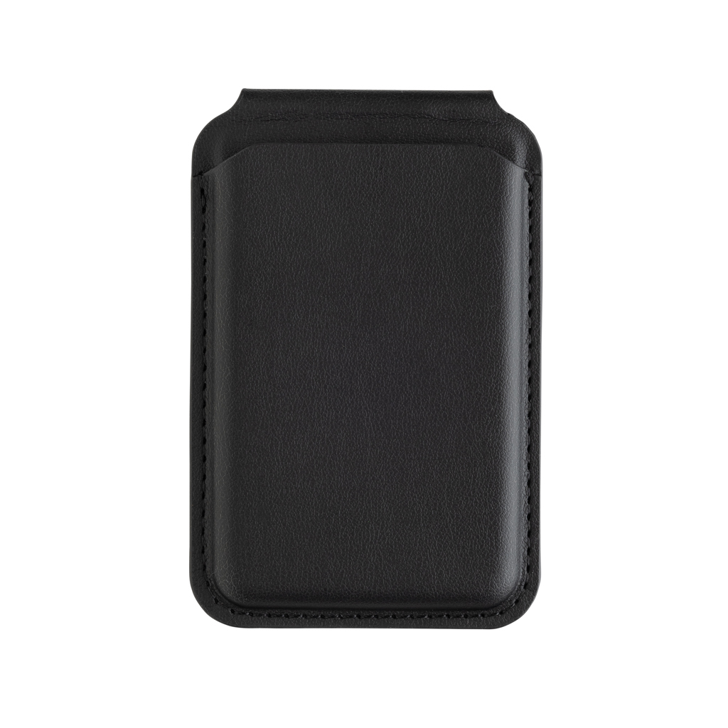 Swiss Peak Magstand kortlommebok magnetisk svart stativ
