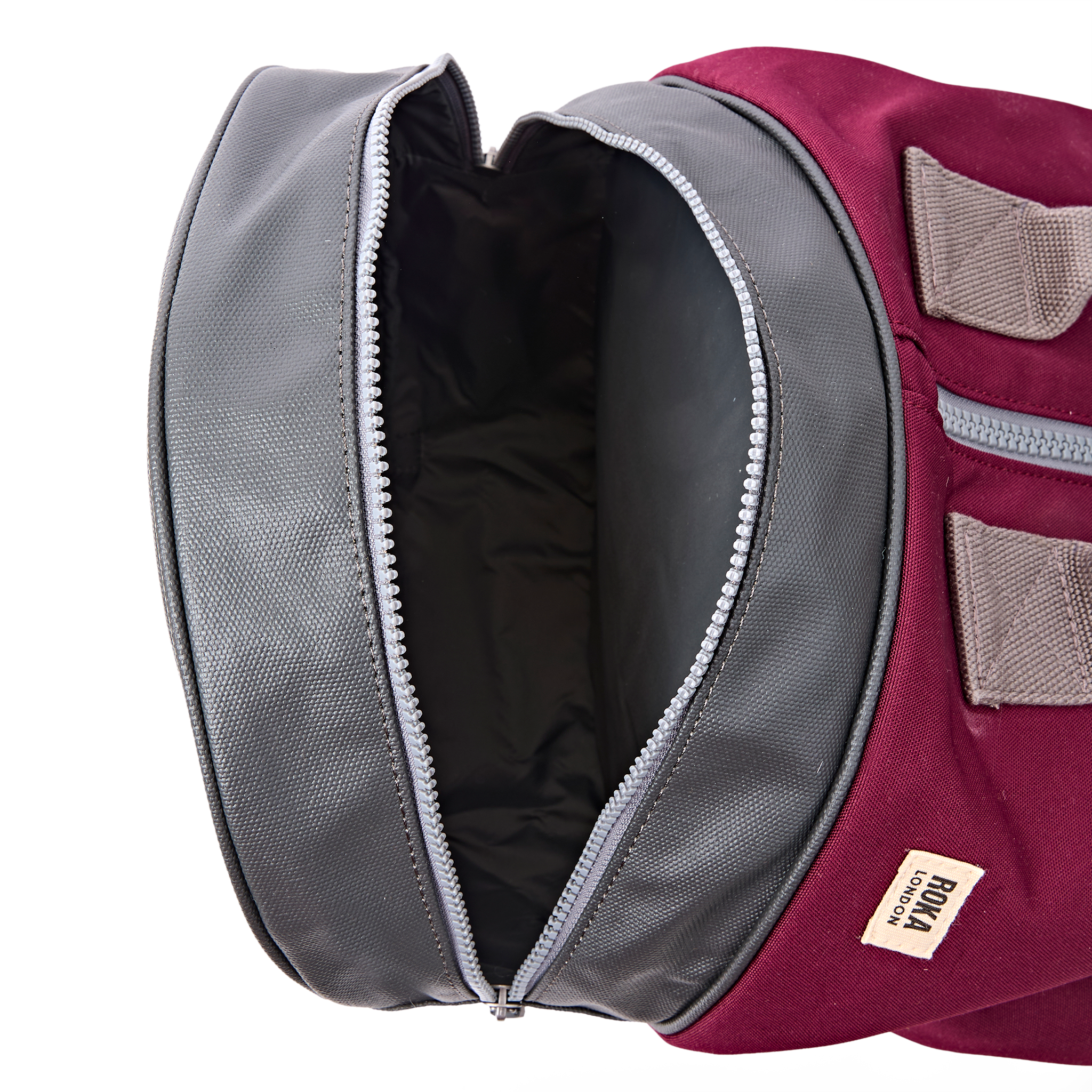 Roka London Heathrow duffelbag cherry lacquer large trening