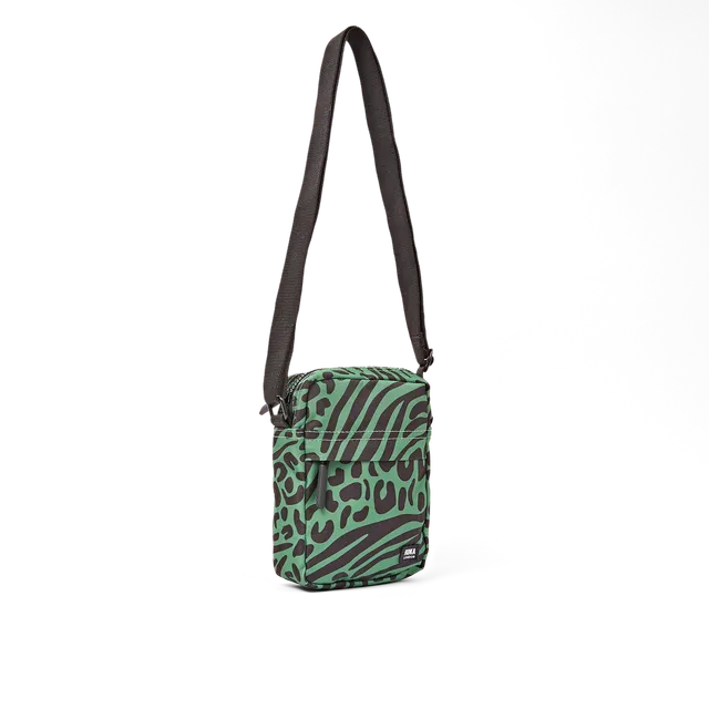 Roka London Bond Pocket crossbody-veske Animal Artichoke small 1,5l