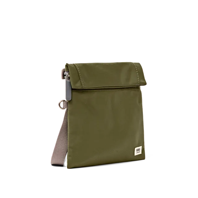Roka London Stratford Small crossbody chive 0,5 liter
