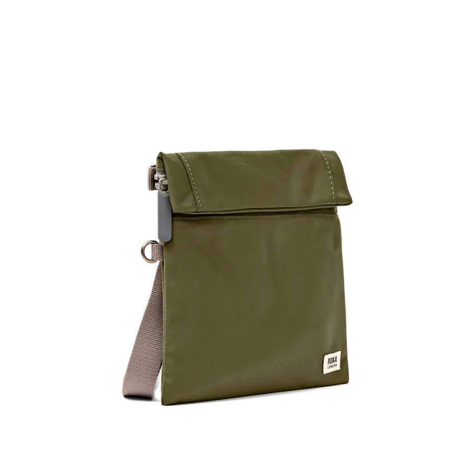 Roka London Stratford Small crossbody chive 0,5 liter