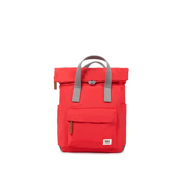 Roka London Canfield Roll Top ryggsekk Small 9,8L Chilli Oil