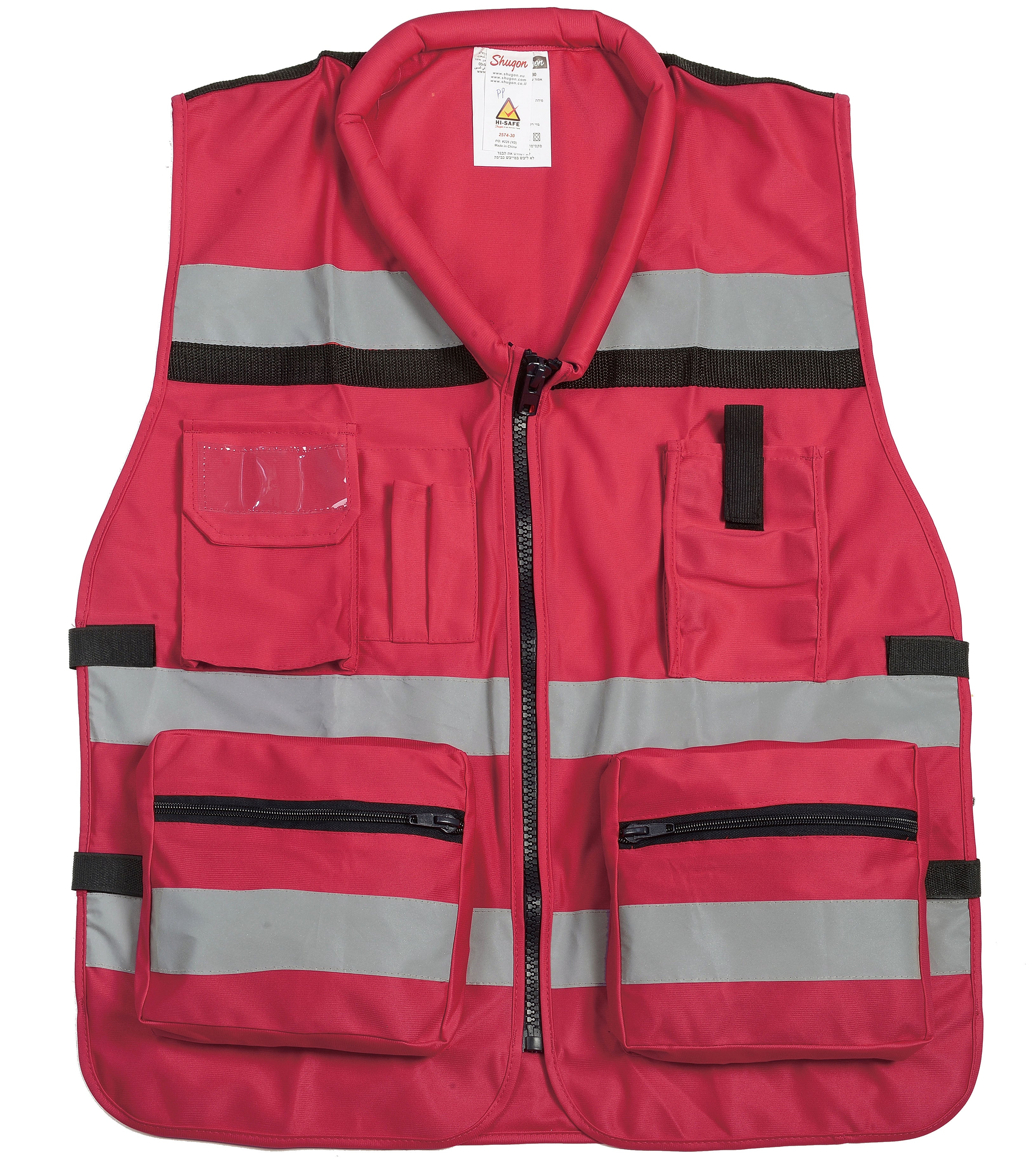 Shugon Hi-Safe arbeidsvest svart vernevest