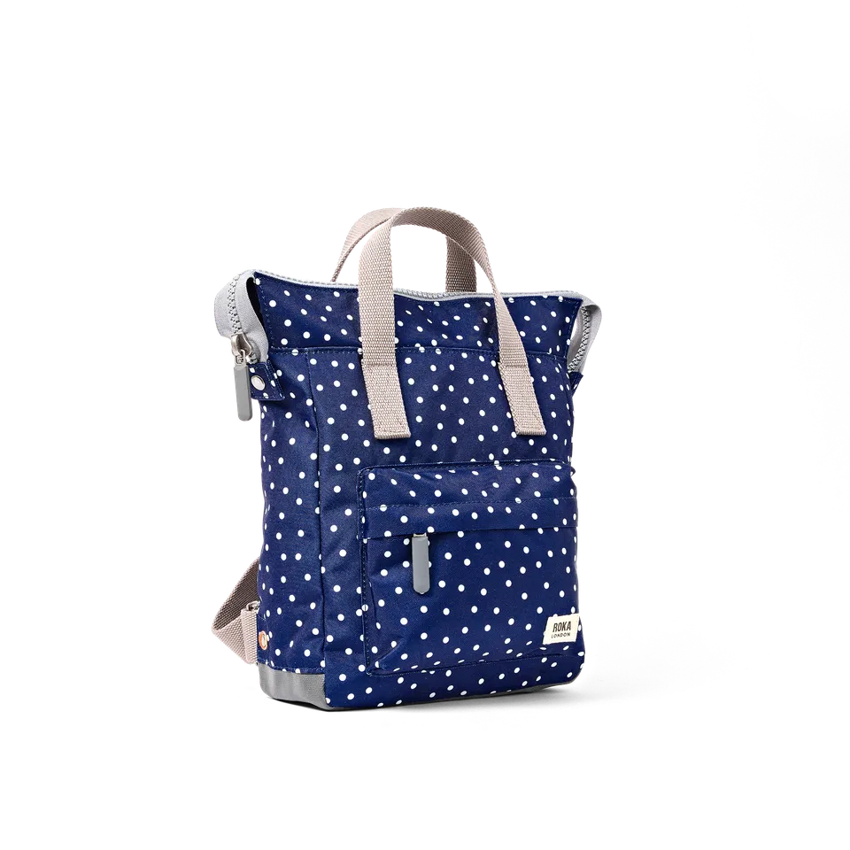 Roka Bantry Small ryggsekk 7,4 liter navy polka dot