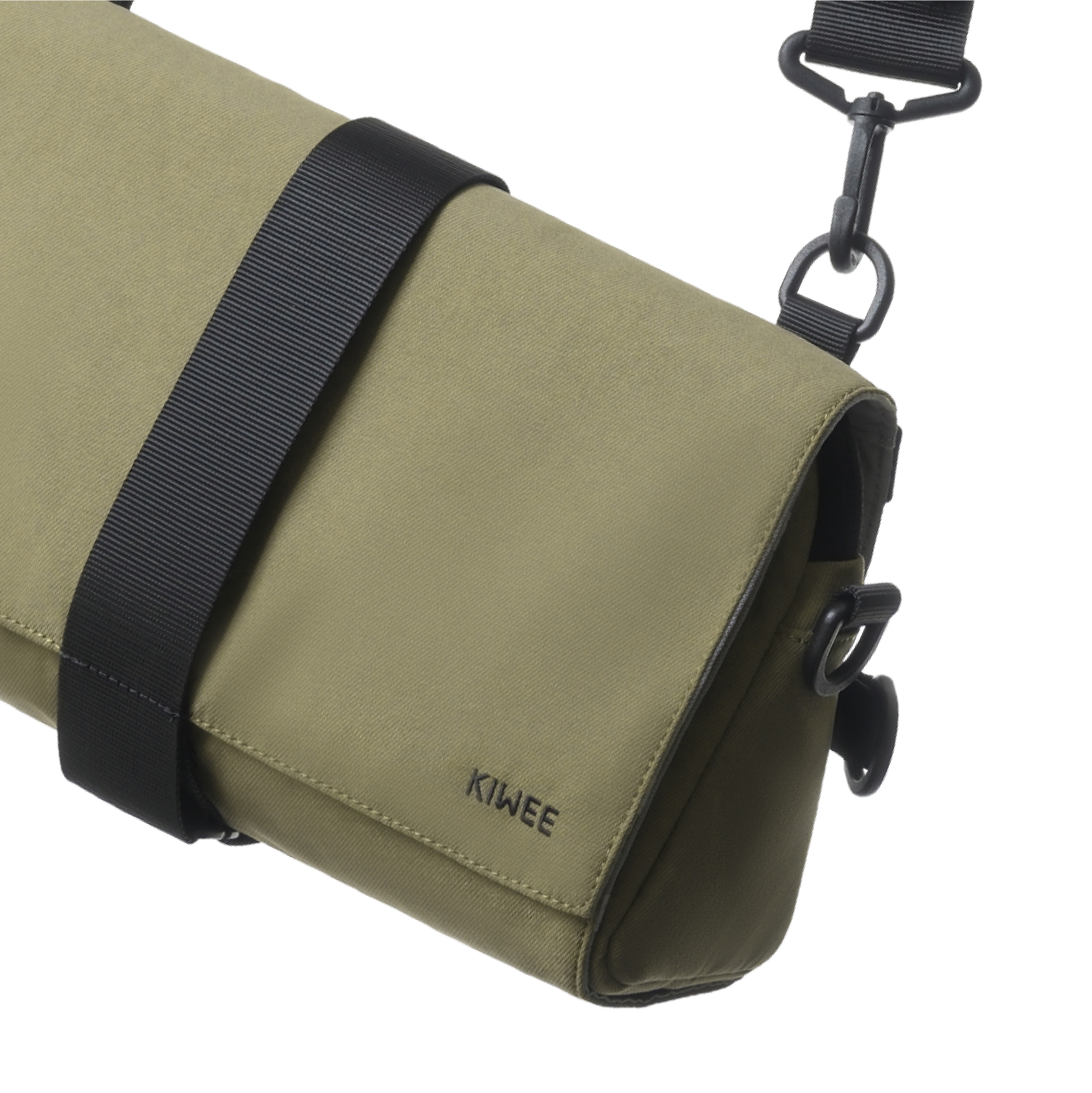 KIWEE Triangle Sling skulderveske Moss 3 liter vannavvisende