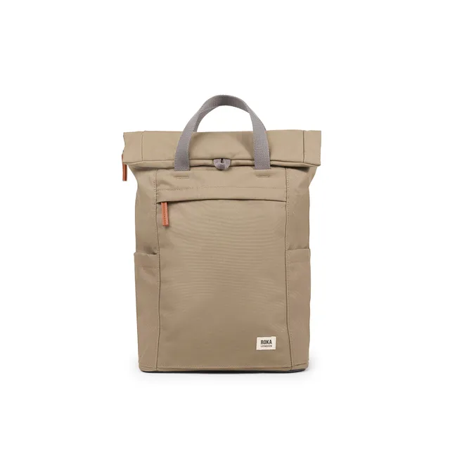 Roka London Finchley ryggsekk Small Taupe minimalistisk