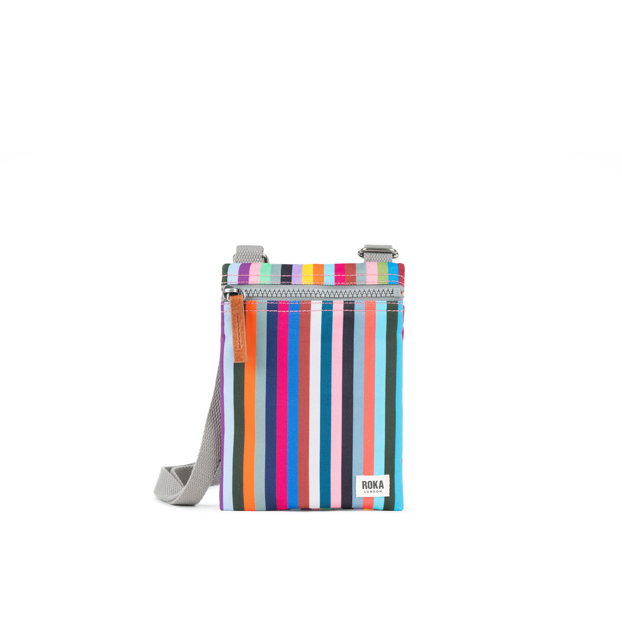 Roka London Chelsea XS mobilveske Multi Stripe 85 g