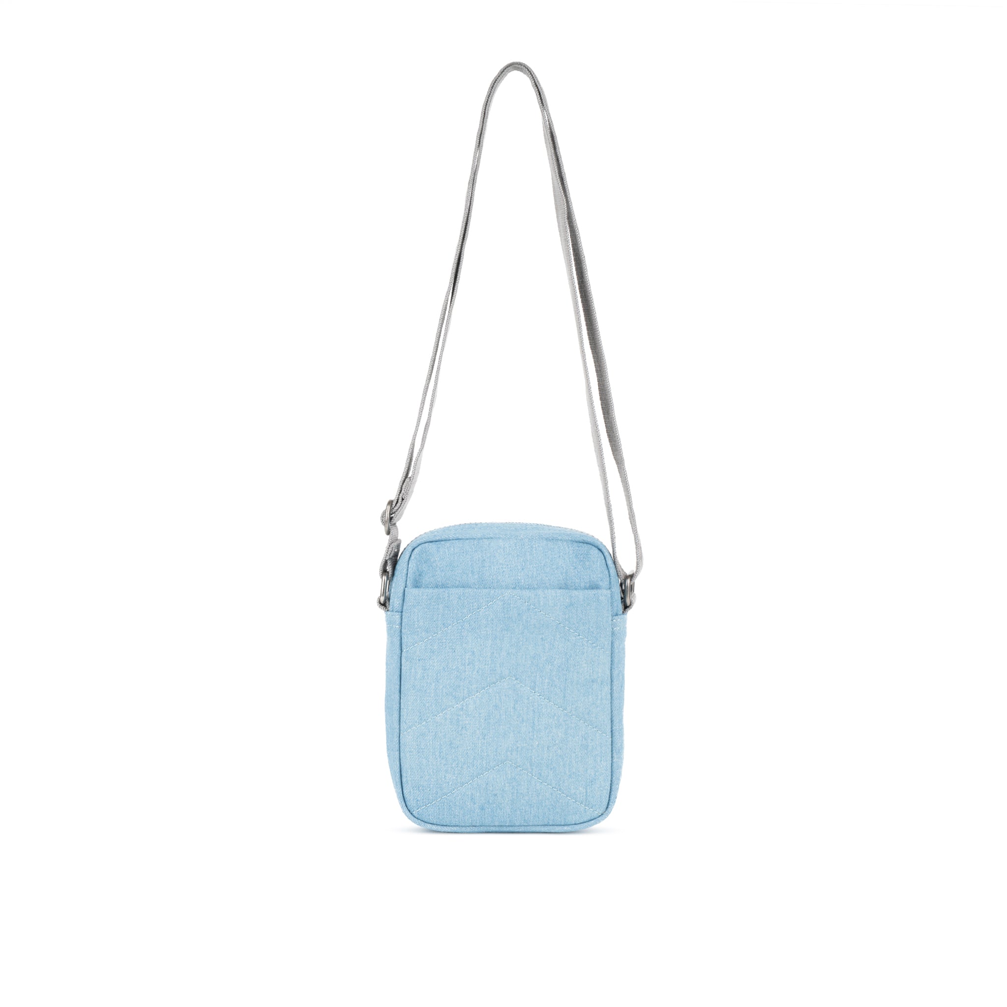 Roka London Bond Pocket skulderveske denim liten 1,5L